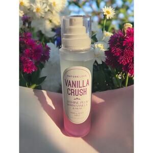 NATURE LOVE Vanilla Crush Hair & Body Mist  (Jasmine, plum, vanilla, Musk) 6 oz